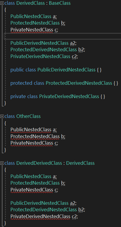 C# 内部类的作用
