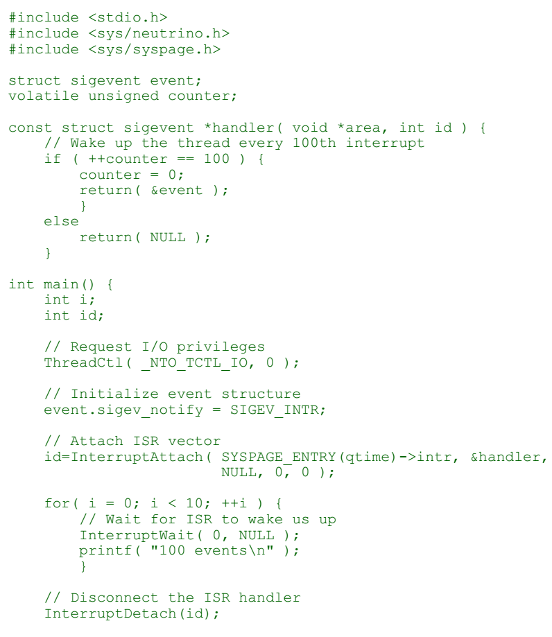 Qnx 第2章qnx Neutrino 线程进程与调度策略 2部分 U的博客 Csdn博客