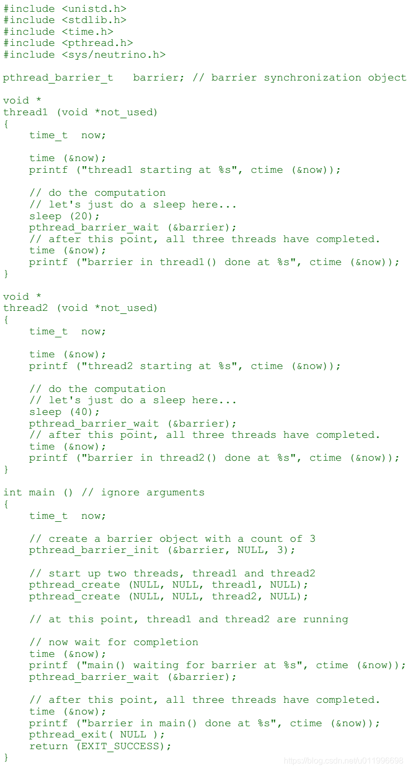 Qnx 第2章qnx Neutrino 线程进程与调度策略 2部分 U的博客 Csdn博客 Qnx 第2章qnx Neutrino 线程进程与调度策略 2部分 U的博客 Csdn博客