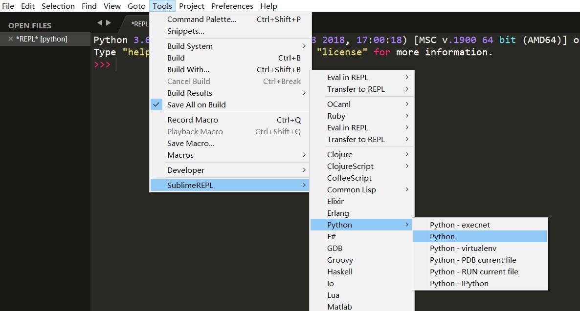 Sublime Text3下搭建python的shell命令行模式 网巫的博客 程序员宝宝 程序员宝宝