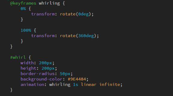 css3（keyframes）的无限旋转_css3 动画旋转自动无限选装-CSDN博客