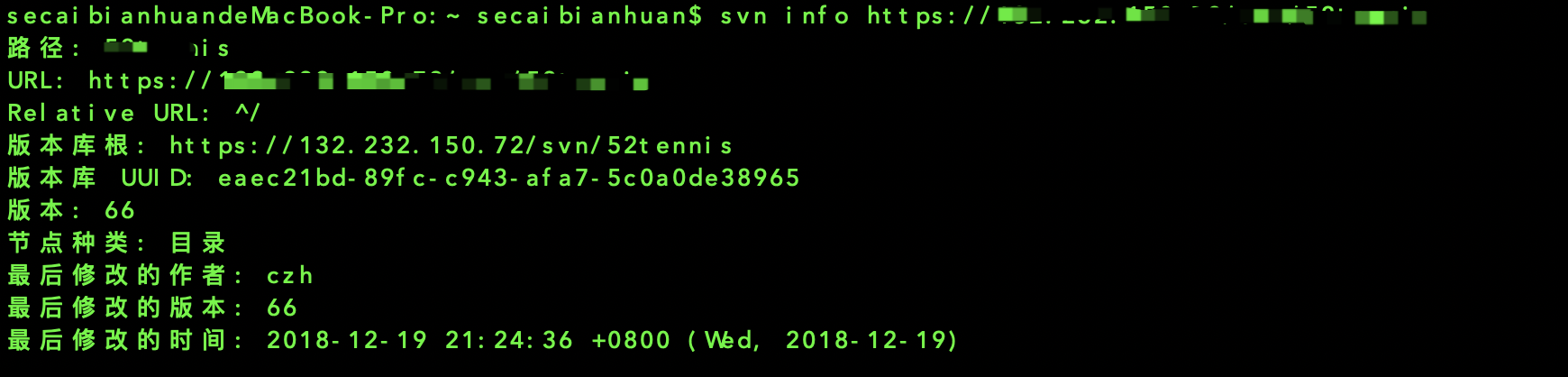 mac下svn无法检出的解决办法之一