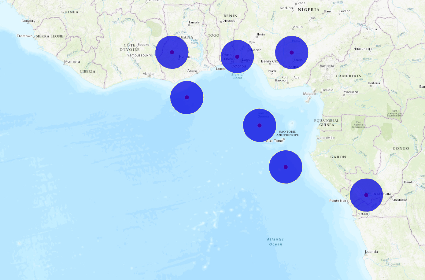 通過arcgisjsapi49實現調用buffer的gp服務