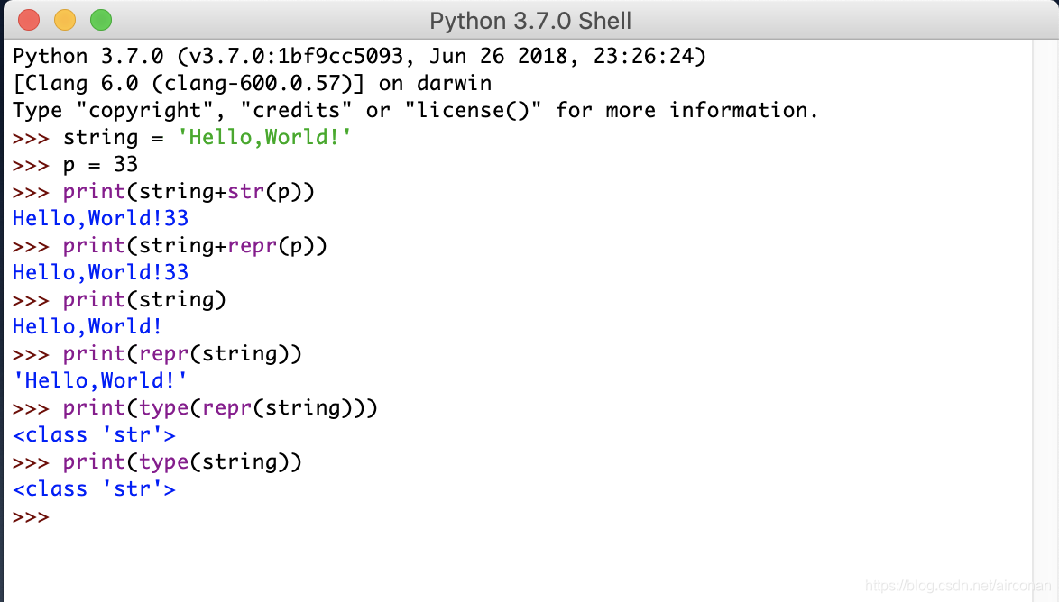 Python字符串(str与repr详解)_python str repr-CSDN博客