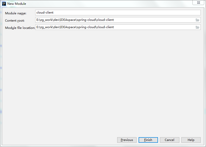 使用IDEA搭建springcloud微服务（四）----微服务消费方cloud-client_使用 idea 搭建 springcloud ...