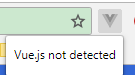 vue.js not detected