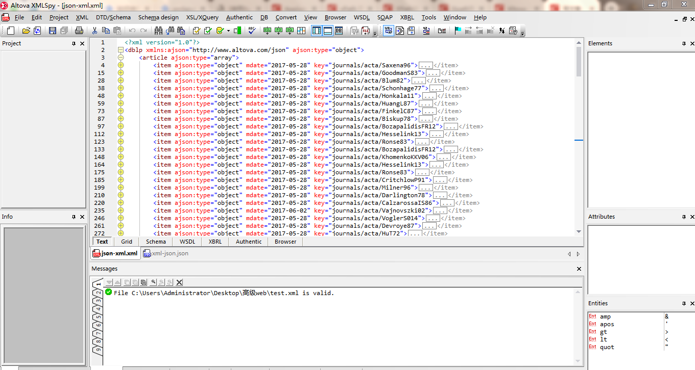 Altova Xmlspy使用 建xml文件 构建xpath和xquery查询 Xml和json格式转换 Sn G源代码的博客 程序员宝宝 Altova Xmlspy怎么用 程序员宝宝