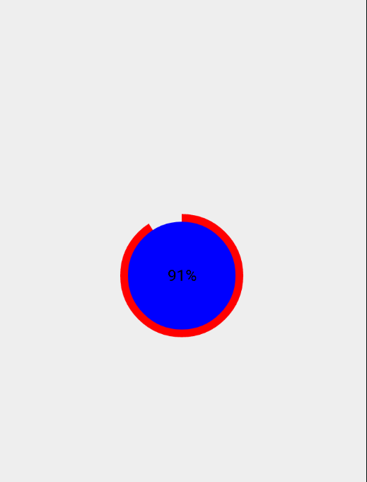 Android implements water wave progress bar control through custom view ...