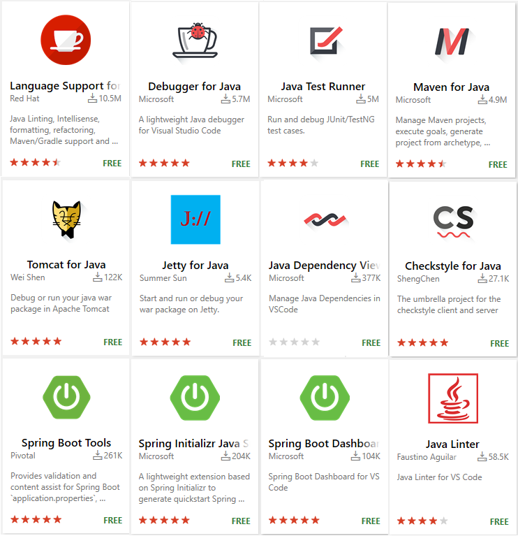 vs Code作为Java开发的IDE的几个必备插件，微软官方推荐的_vs code java 开发插件-CSDN博客