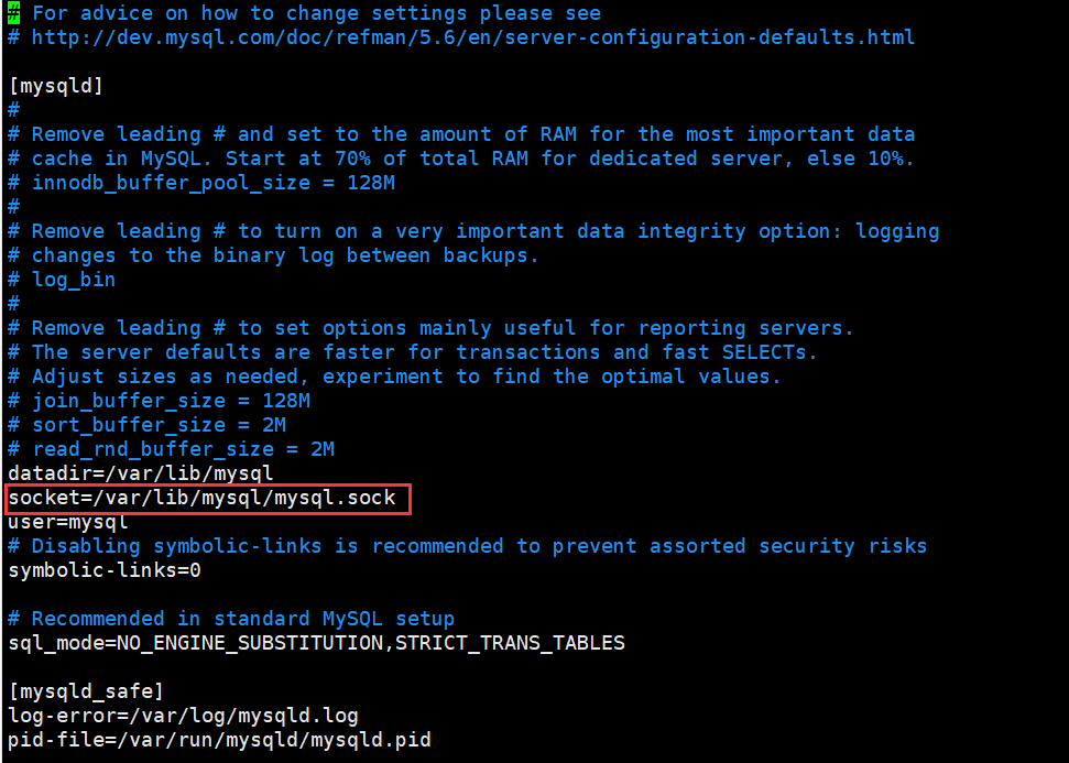 MySQL中mysql.sock找不到的解决方法_apt安装mysql找不到sock my.cnfCSDN博客