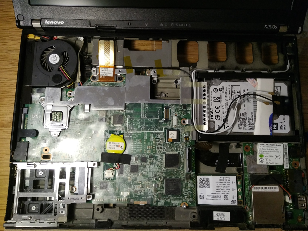 X200s主板配置