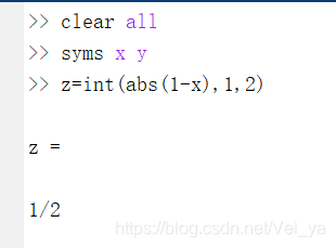 MATLAB语言中int函数_matlab int函数-CSDN博客