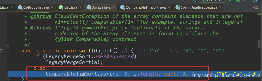Arrays.sort 实现原理和 Collections.sort 实现原理_arraylist的排序基于什么实现-CSDN博客