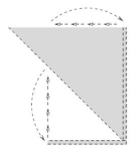 non-upper traingular part appears in the last row