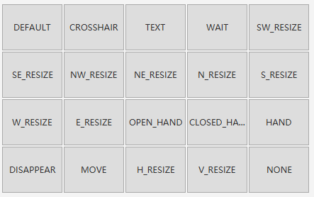 JavaFX UI组件——Cursor_javafx.scene cusor-CSDN博客