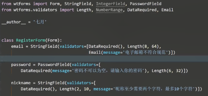 python 使用WTForms插件进行参数的校验和管理_wtforms anyof-CSDN博客