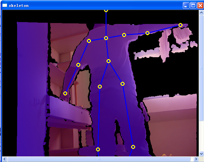 Kinect+OpenNI学习笔记之6(获取人体骨架并在Qt中显示)_qt 显示骨骼点-CSDN博客