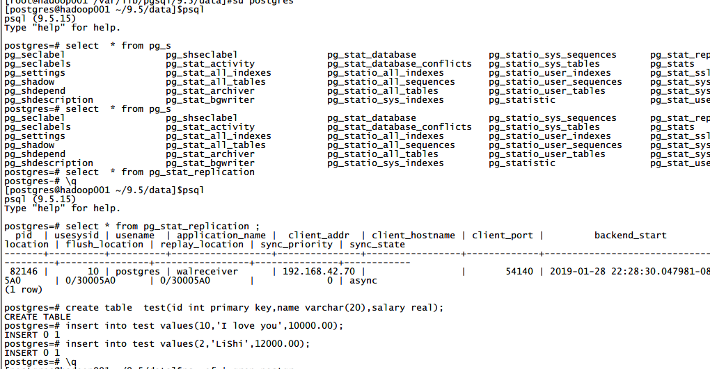 insert into from select postgres