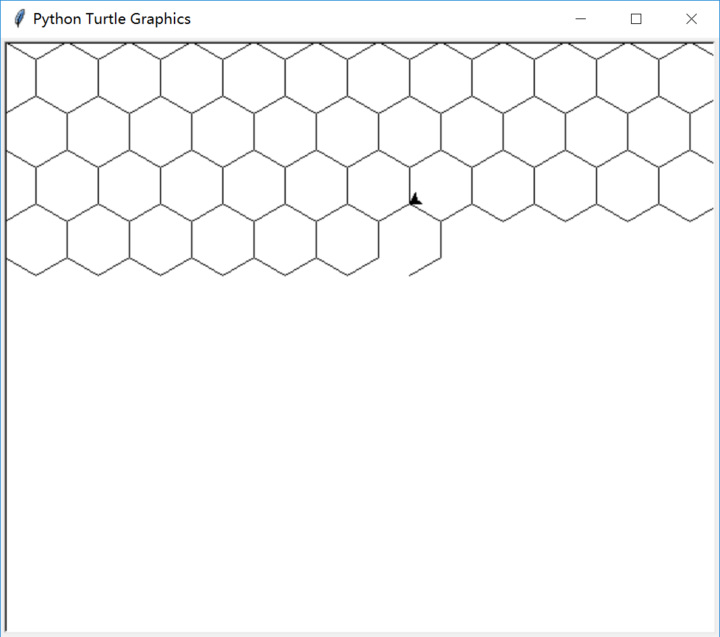 turtle画六角形图片