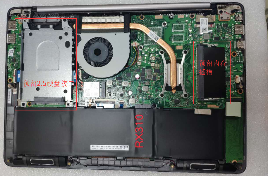 华硕RX310拆机图教程,加固态/加内存_华硕rx310u拆机图解-CSDN博客