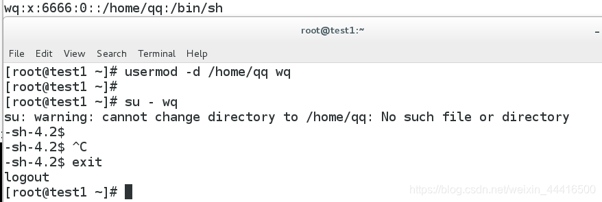 linux用户管理_usermod: no changes-CSDN博客