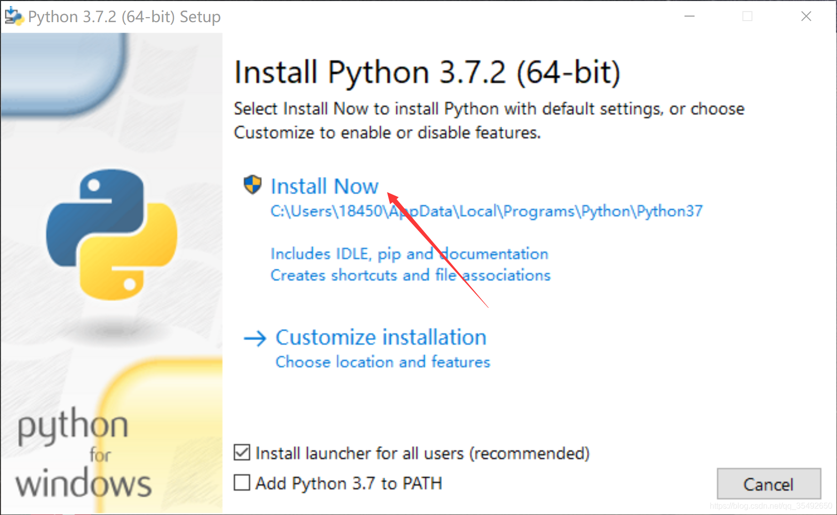 python3.7的下载与安装_python3.7下载-CSDN博客
