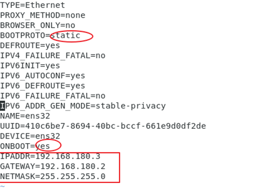 centos7 vmware(静态IP)