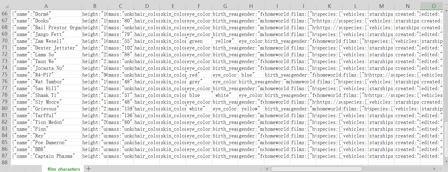 [知識圖譜實戰篇] 一.資料抓取之Python3抓取JSON格式的電影實體