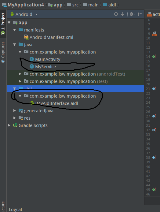 android 跨应用启动/绑定Service && aidl_service绑定到myapplicationCSDN博客