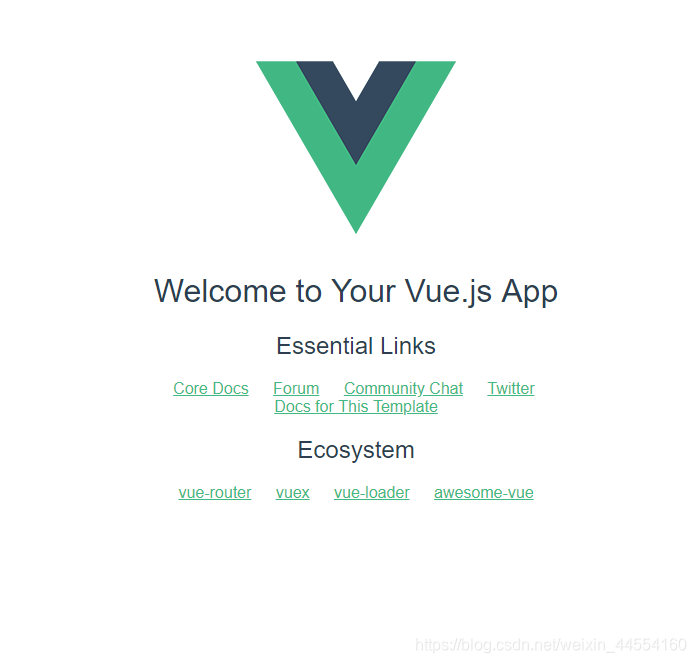 vue.js工程启动啦