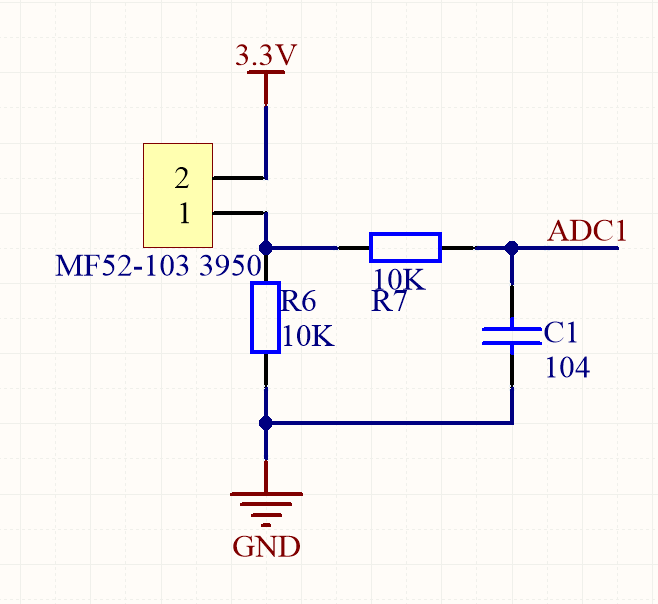 NTC热敏电阻温度计算以及C语言实现
