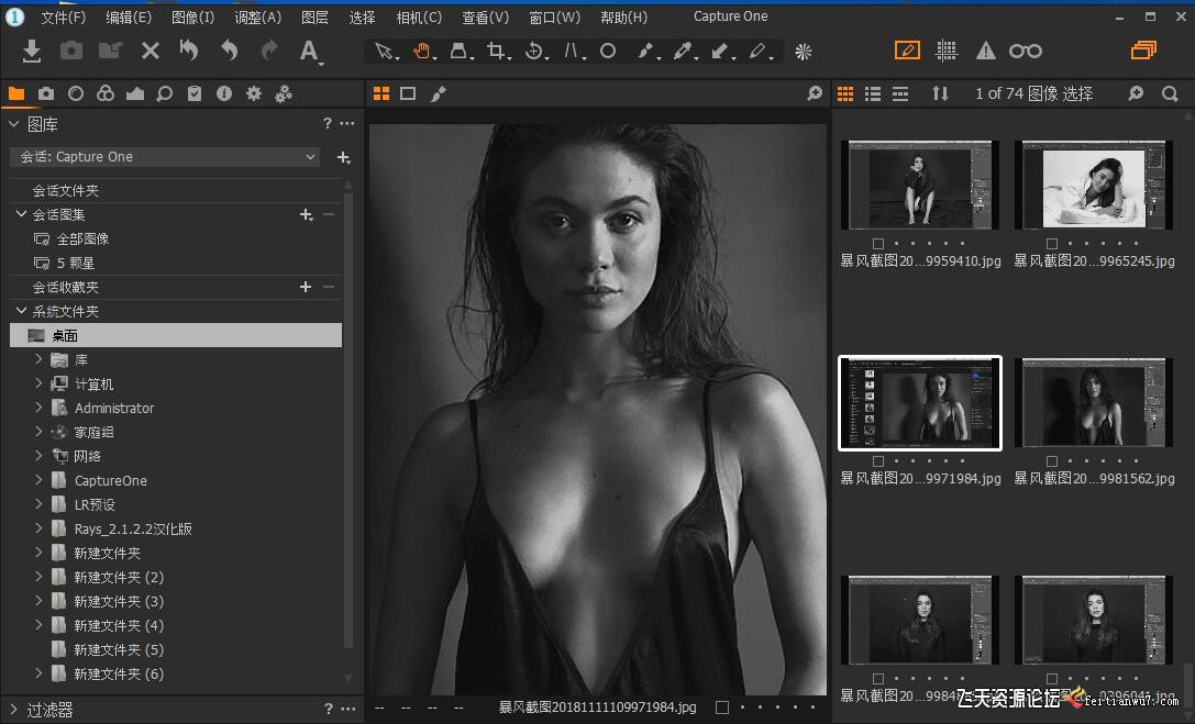 Capture One Pro 12.0.1中文版l飞思RAW软件Capture One 12.0.1MacOS系统