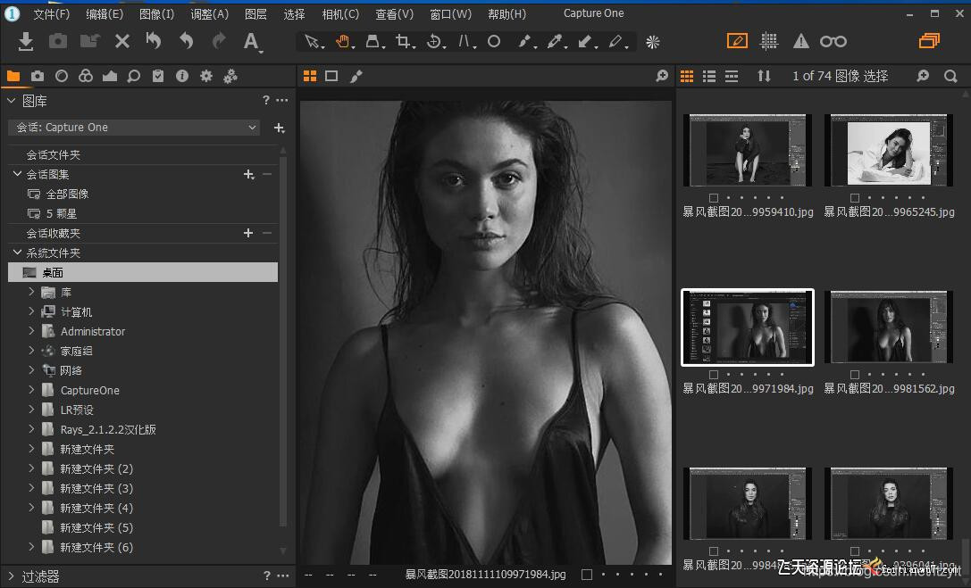 Capture One Pro 12.0.1中文版l飞思RAW软件Capture One 12.0.1MacOS系统