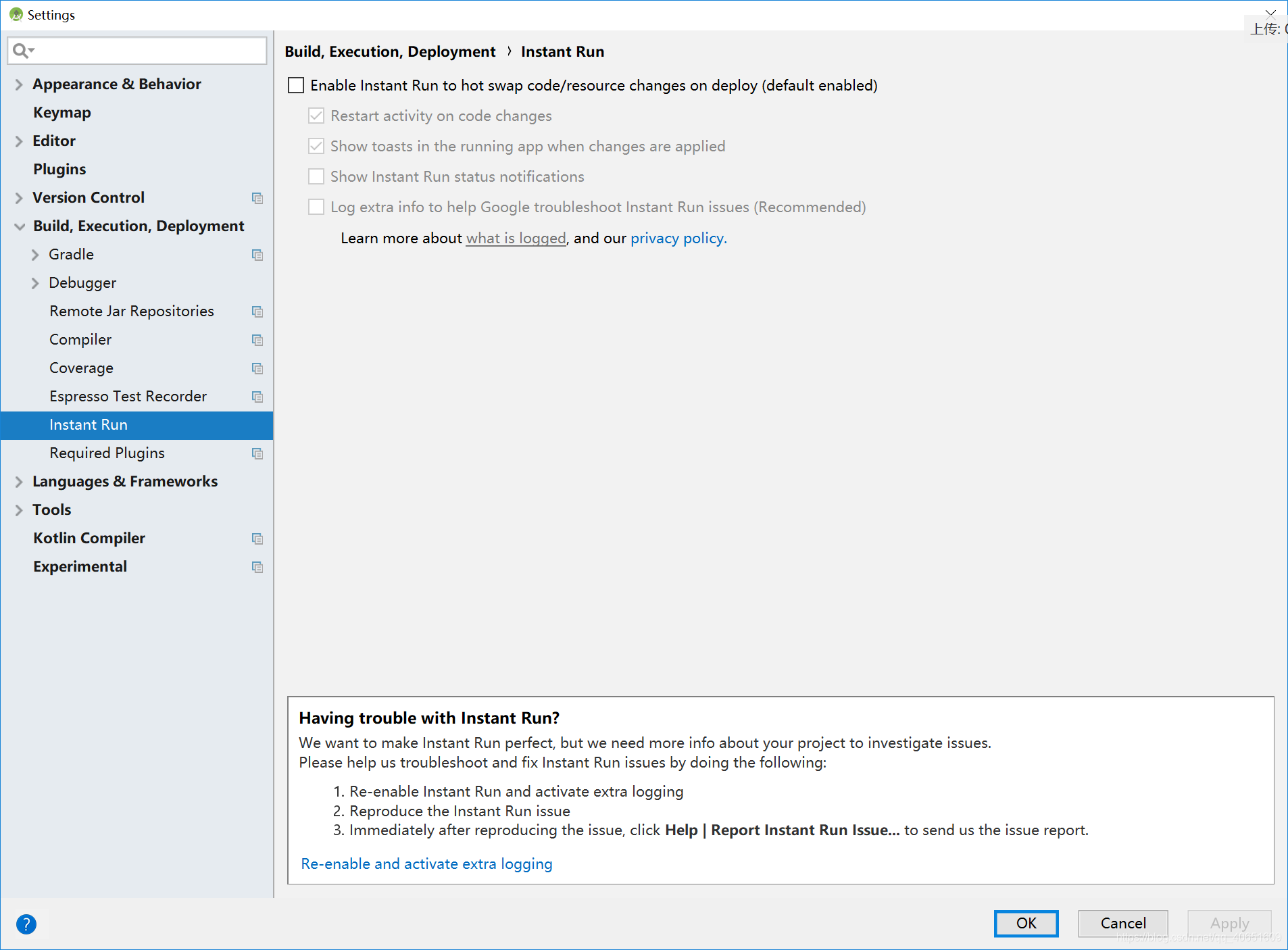 Android studio 中DELETE_FAILED_INTERNAL_ERROR Error while Installing ...