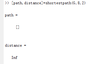 【Matlab】根据图生成带权邻接矩阵，并求出最短路径