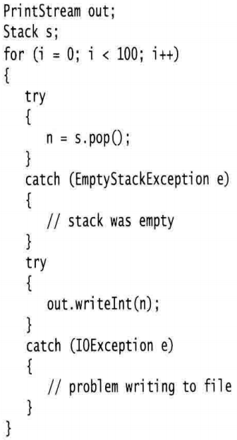 【自学】Java核心技术卷1_7.1-7.3异常_对 'printstacktrace()' 的调用可能应当替换为更可靠的日志-CSDN博客