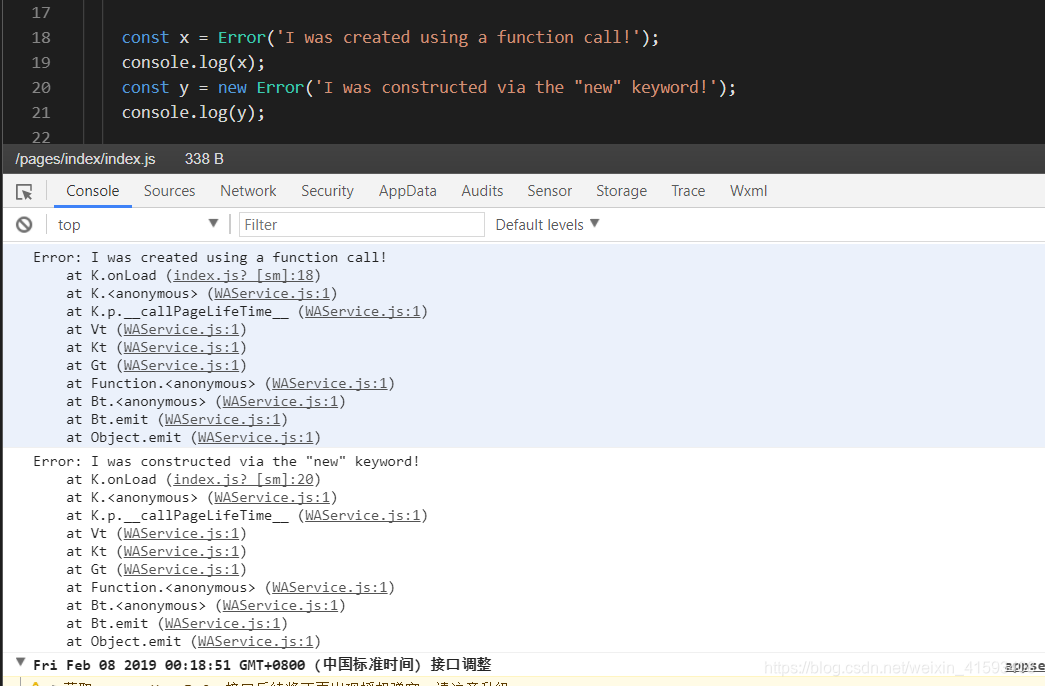 js | new Error()_js new error-CSDN博客