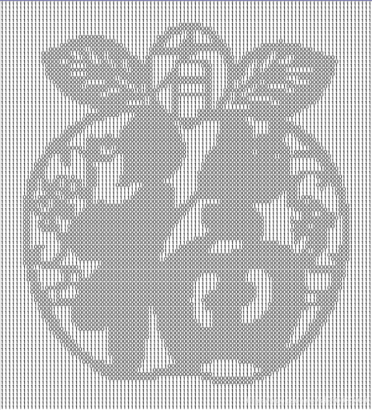 python转字符图_字符画 福-csdn博客