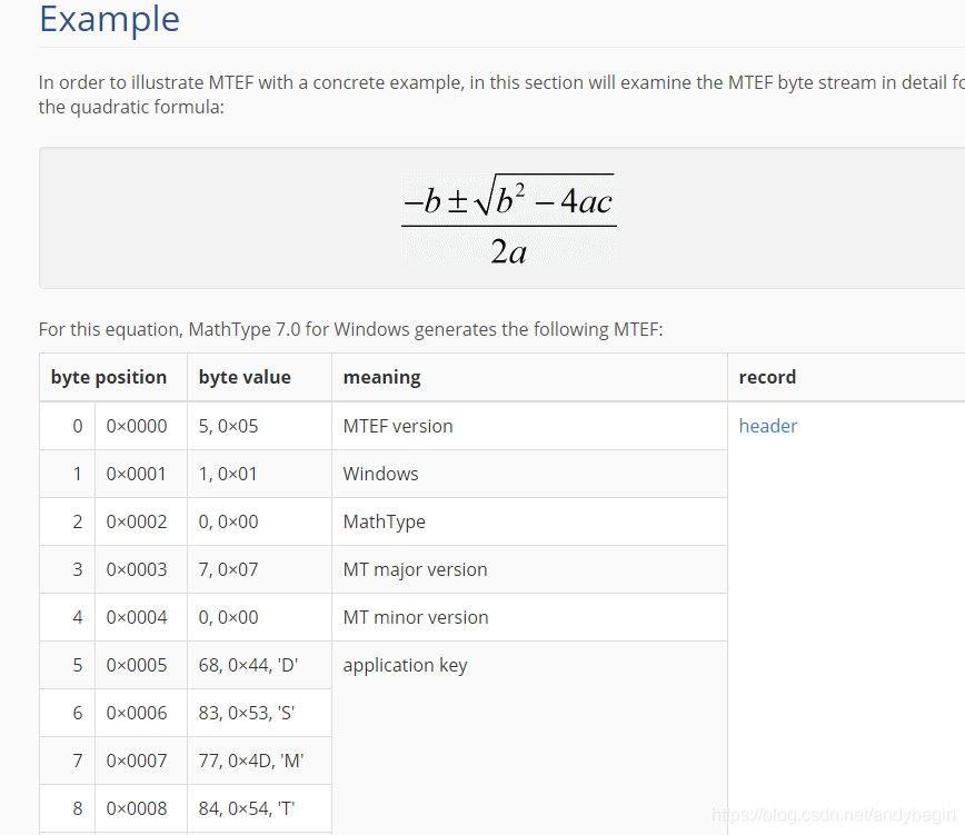 MathType MTEF 数据分析_mathtype for java swing-CSDN博客