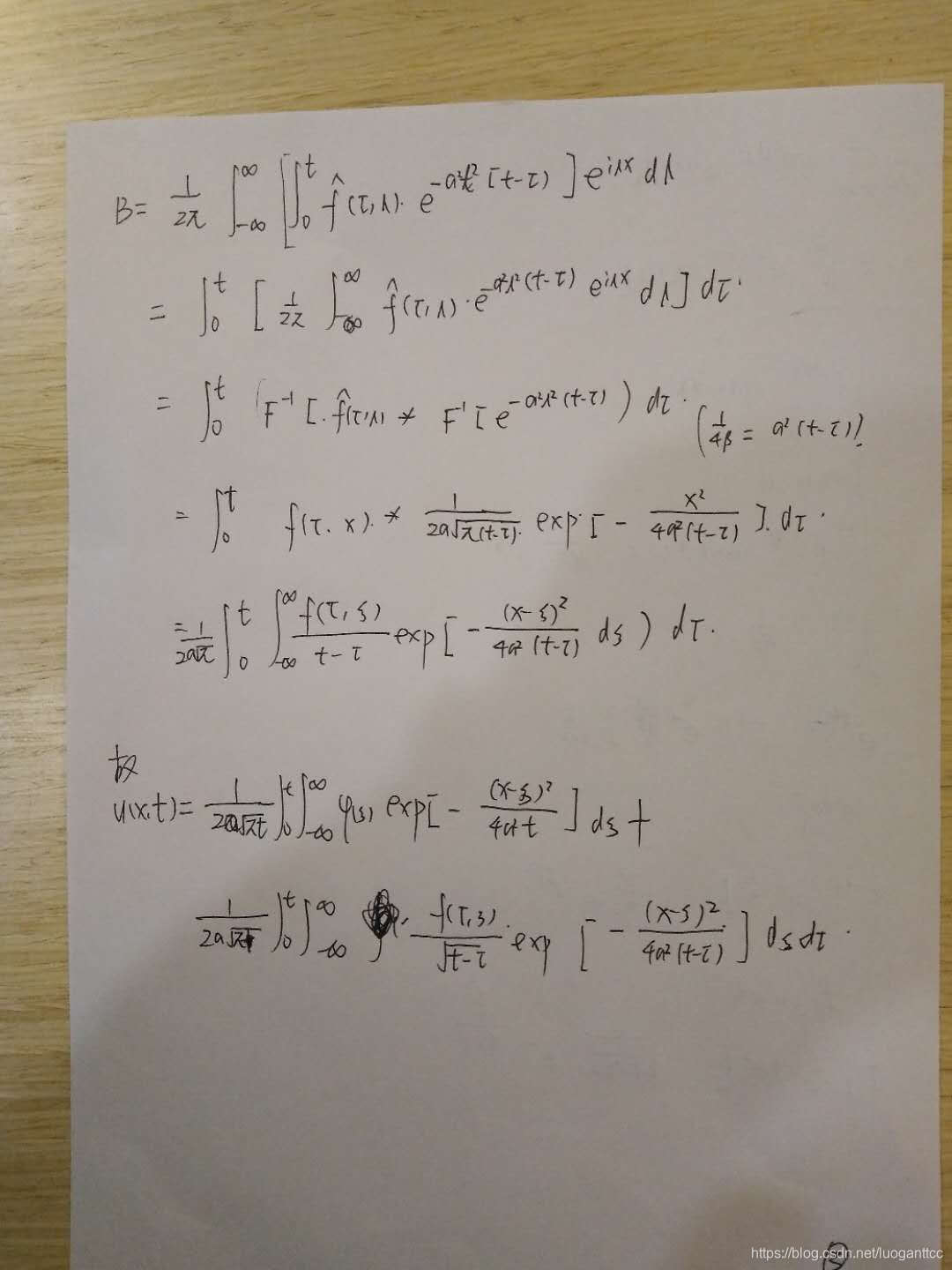 布莱克斯科尔斯模型(三)热传导方程的解析解