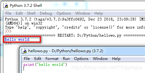 python语言输出hello world_python输出helloworld代码-CSDN博客