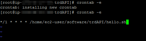 定时任务 crontab 命令安装和用法整理
