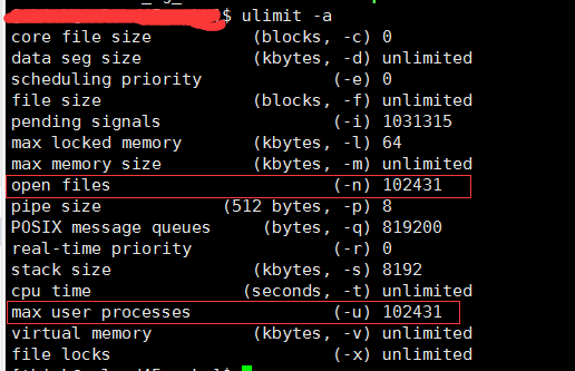 linux下修改max_user_processes和open_file的最大值