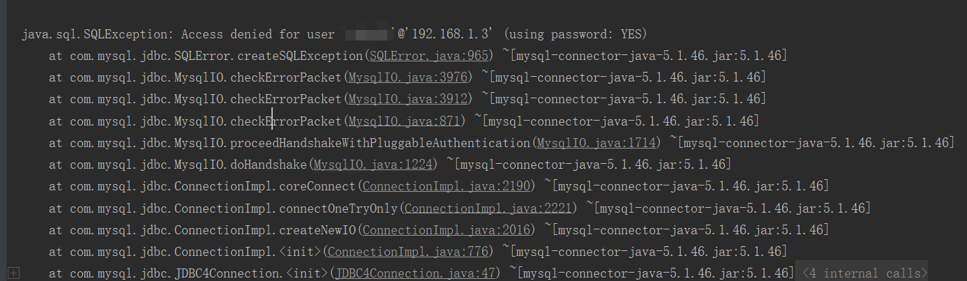 Mysql errorcode 1045 sql error code 1045 csdn 