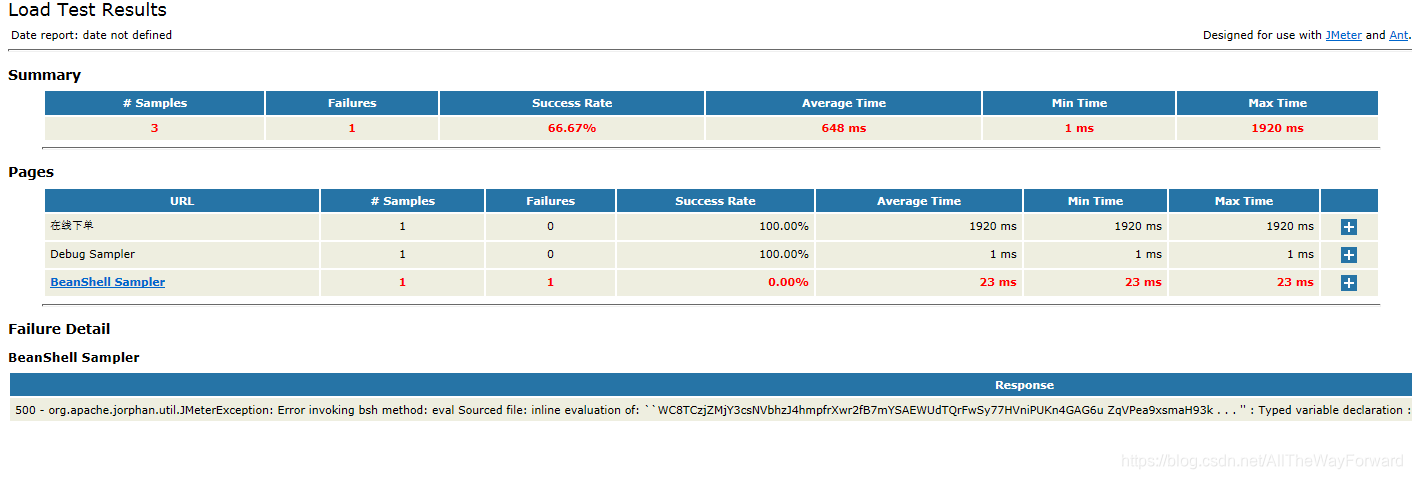 jmeter+ANT接口自动化环境的搭建以及测试报告的优化