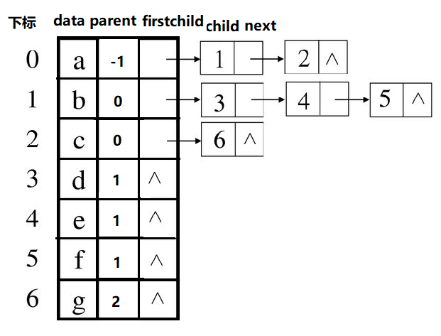 双亲孩子表示法