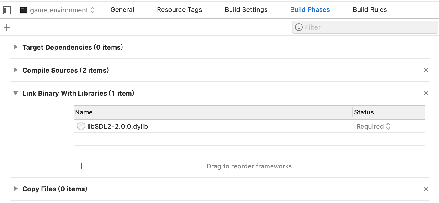 添加SDL的动态库