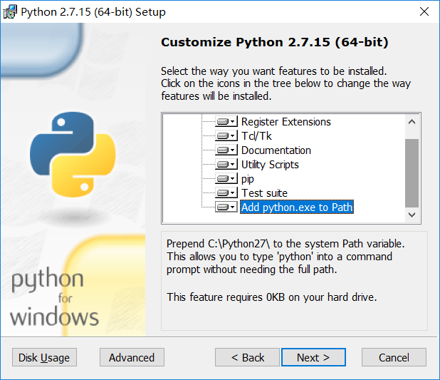 Add python. Python Windows application. Python .add_record.