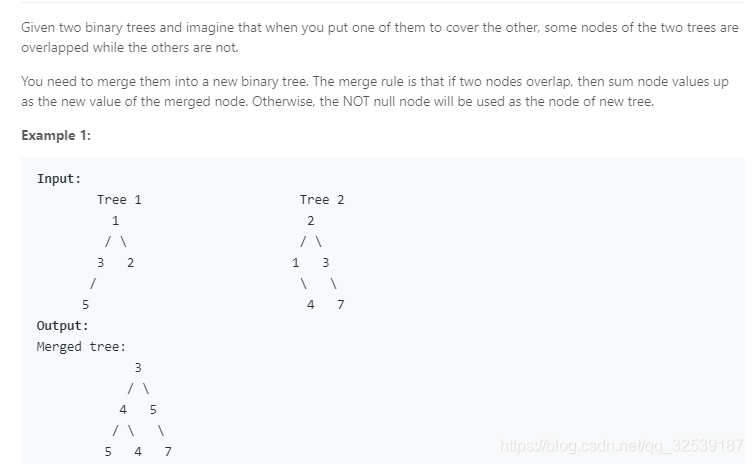 617. Merge Two Binary Trees——tree_617 merge two binary trees-CSDN博客