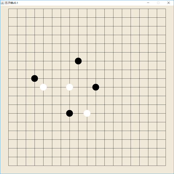 Java程序设计：五子棋（二）——添加棋子